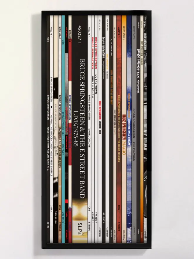 large springsteen vinyl artwork