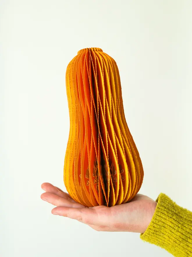 Squash Honeycomb Ornament (Set Of 6)