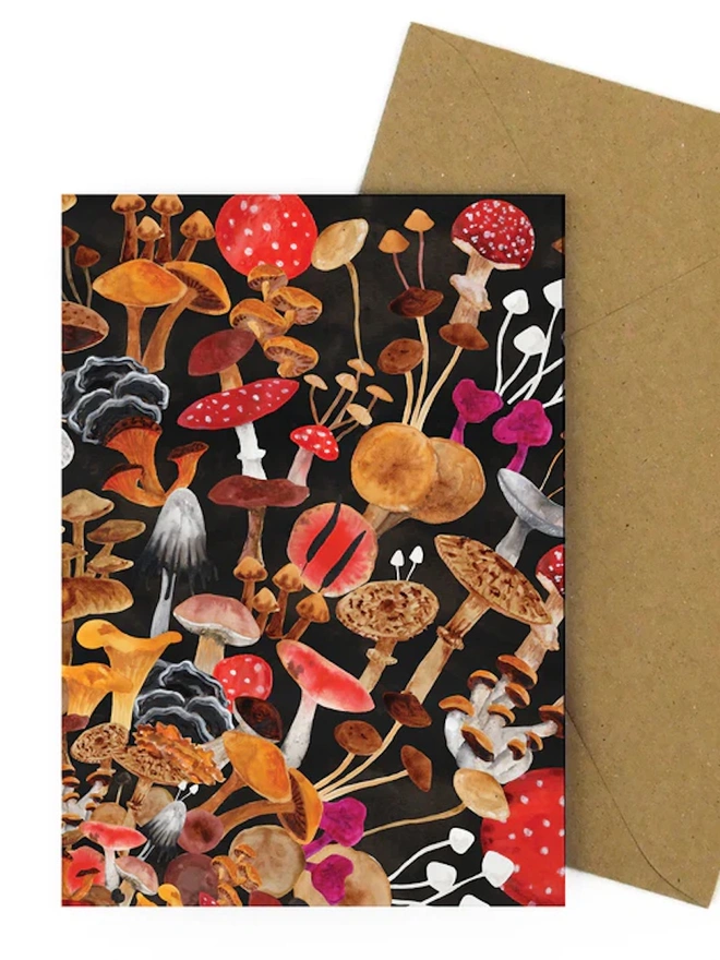 Fungi Greetings Card