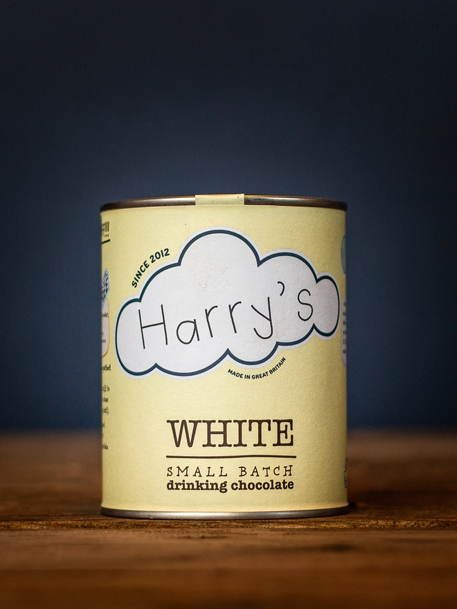 White Hot Chocolate Tin
