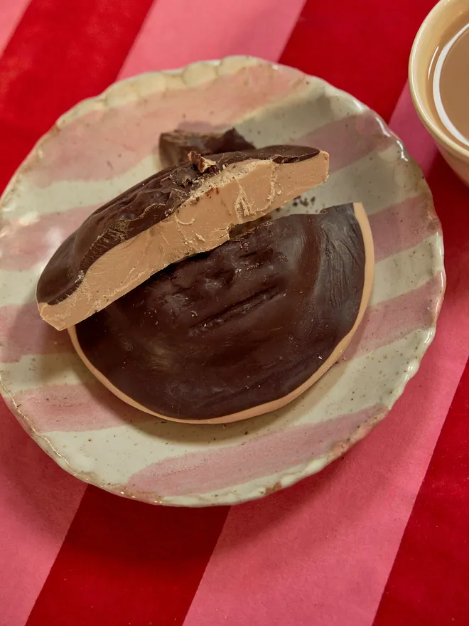 Giant Jaffa Cake Shaped Chocolate