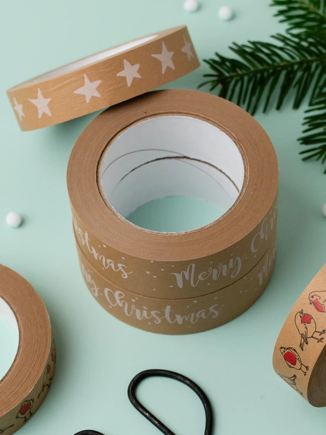 Merry Christmas Paper Tape