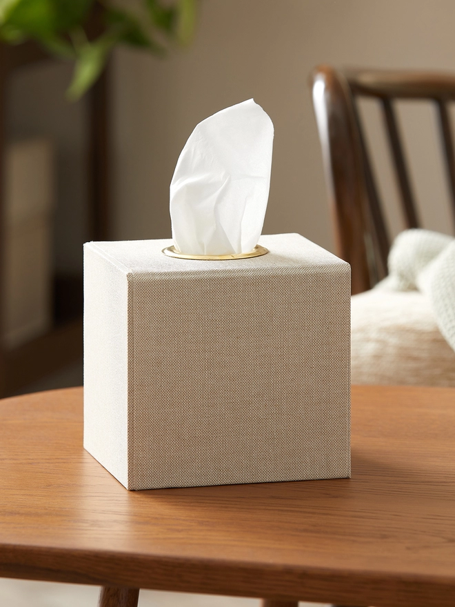 Harris and Jones Fabric Tissue Box