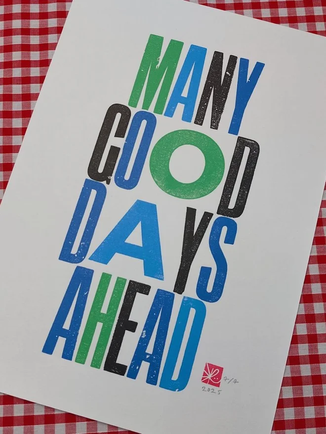 Many Good Days Ahead 