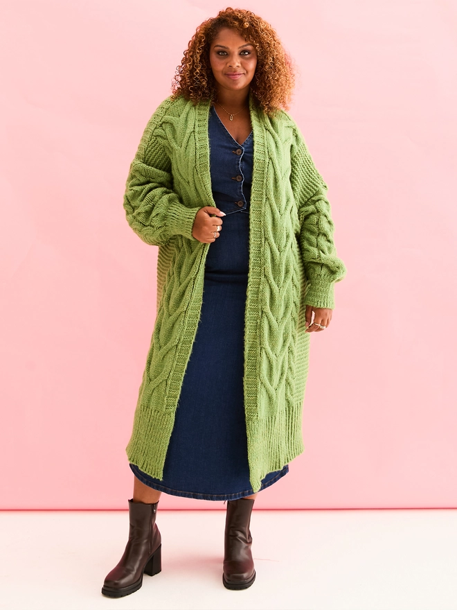 Alex Cardigan Green