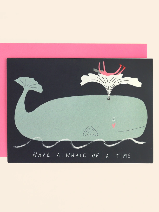 'Have a Whale of a Time' Card