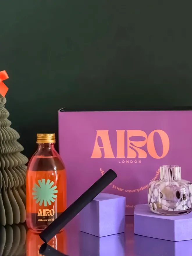 Diffuser set with essential oils xmas gifting