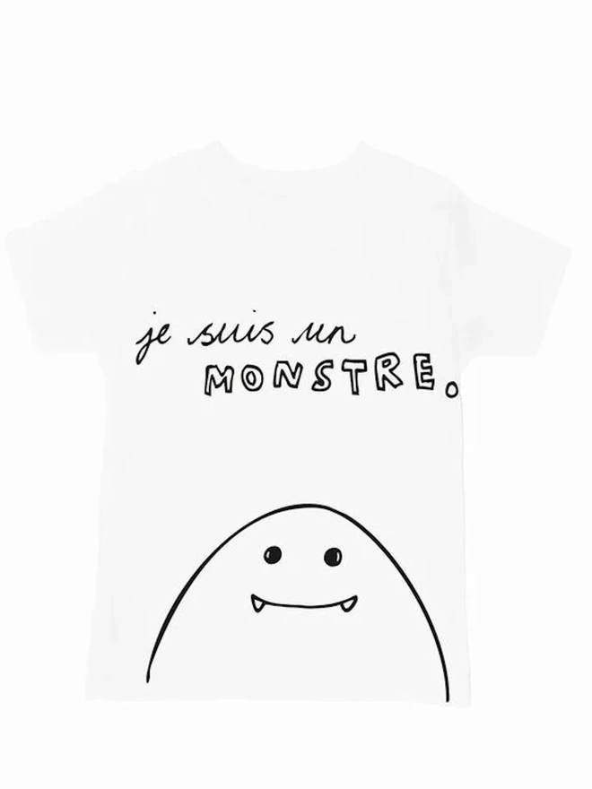 'Je suis un Monstre' Baby Tee