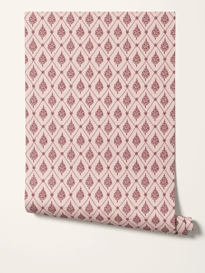 Agra Wallpaper ~ Pinks