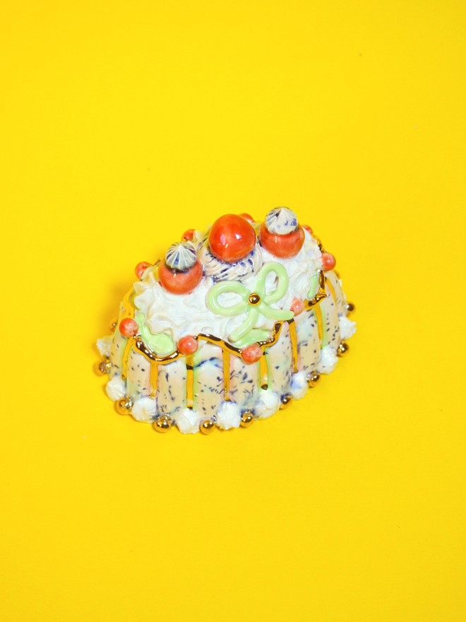 Pistachio Delight Cake Sculpture