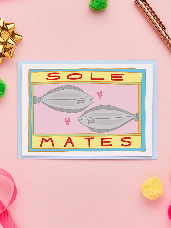 Sole Mates Funny Wedding Card