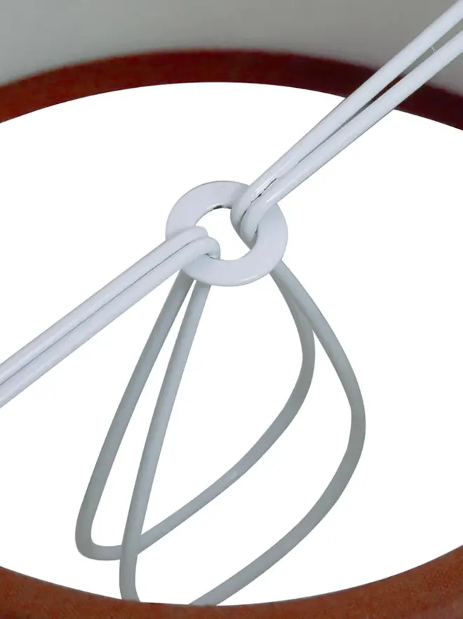 lalli patterned lampshade  top fixture details