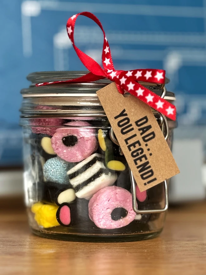 teeth, dentures, fathers day, grandad, grandfather, liquorice allsorts, candyhouse