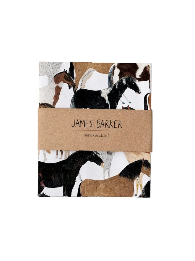 Ponies Handkerchief Pocket Square 