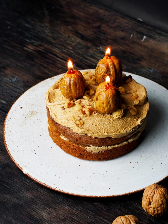 Walnut Candles
