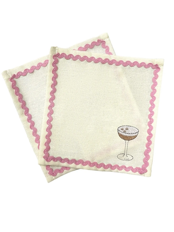 Cocktail Cocktail Napkins (Set Of 4)