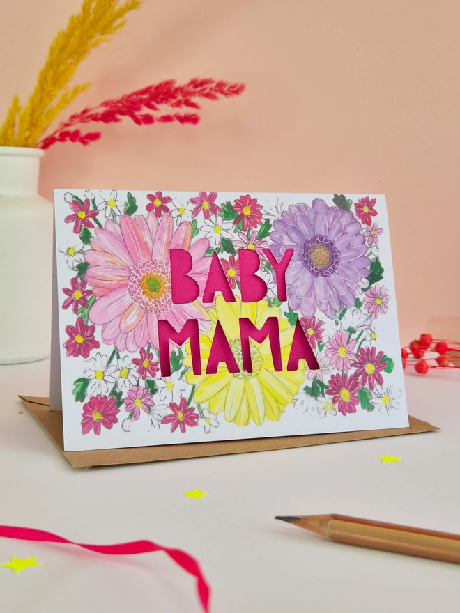 baby mama card