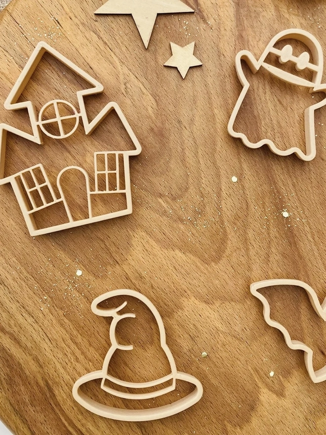 Halloween Playdough Cutters (Set Of 5)