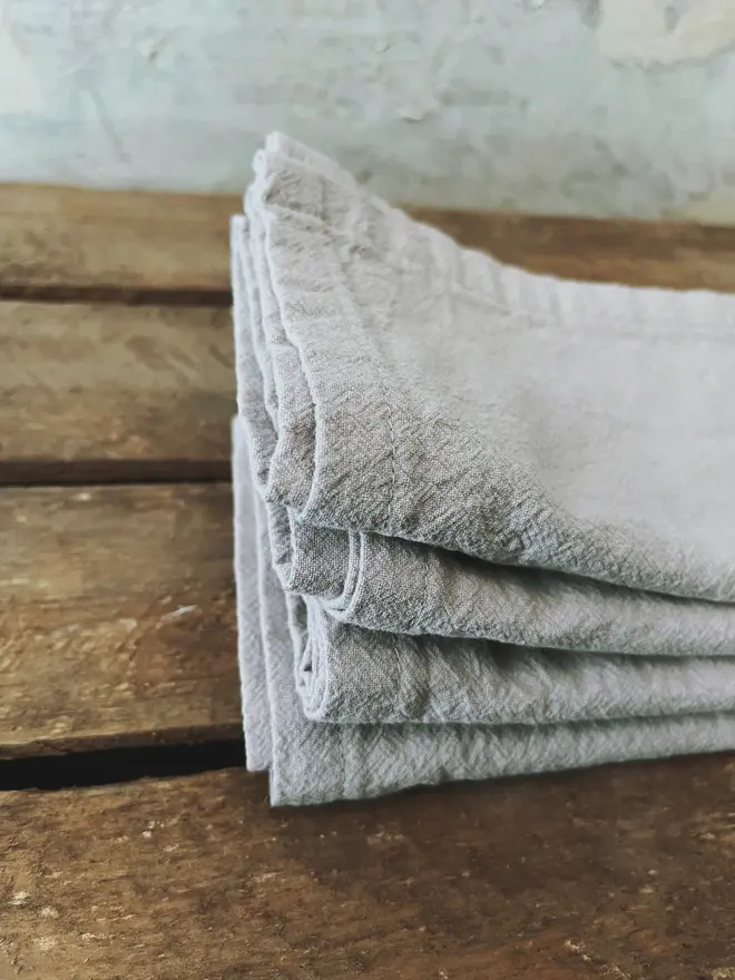 Washed Cotton Napkins (Set Of 4)