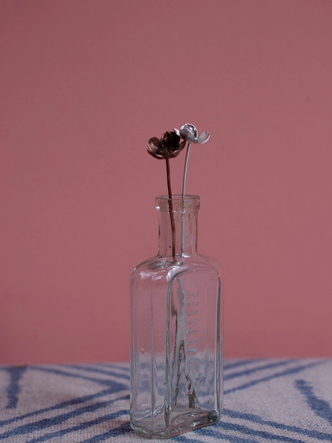 Handmade Silver Buttercup Stem By Ellenlou