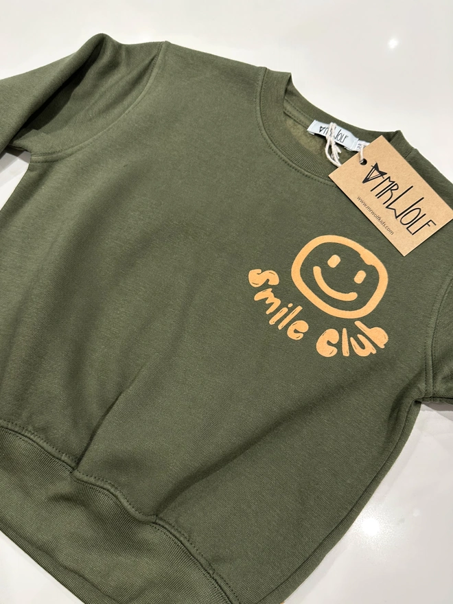 Smile club sweatshirt