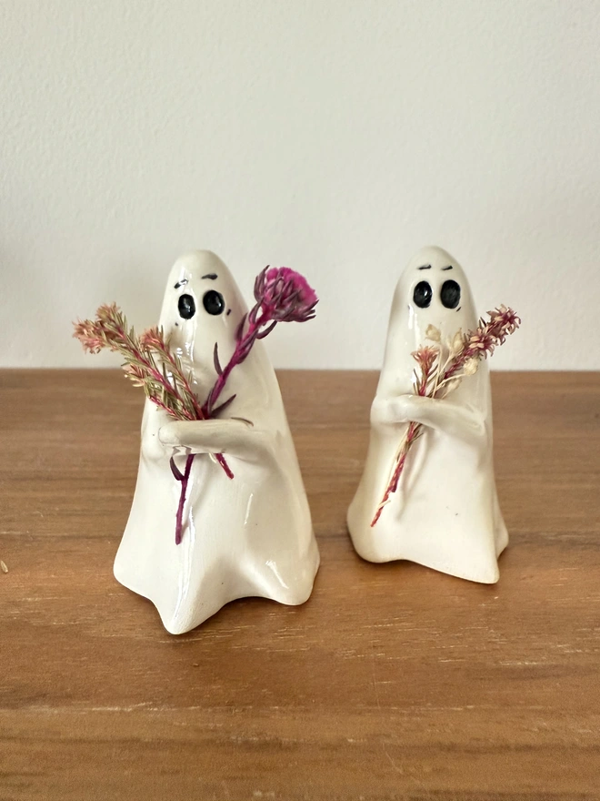Ceramic Mini Ghosts that Hold Things (Club Holly & Co)