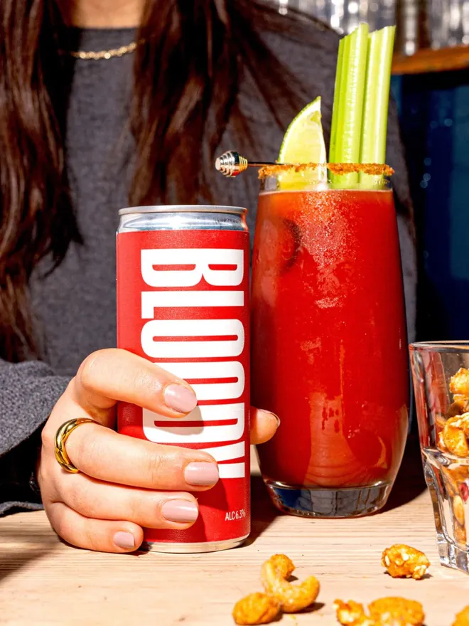 Bloody Mary Cocktail Can