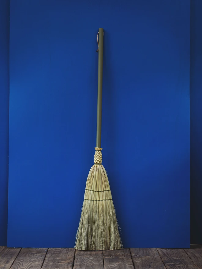 Handmade farmhouse broom