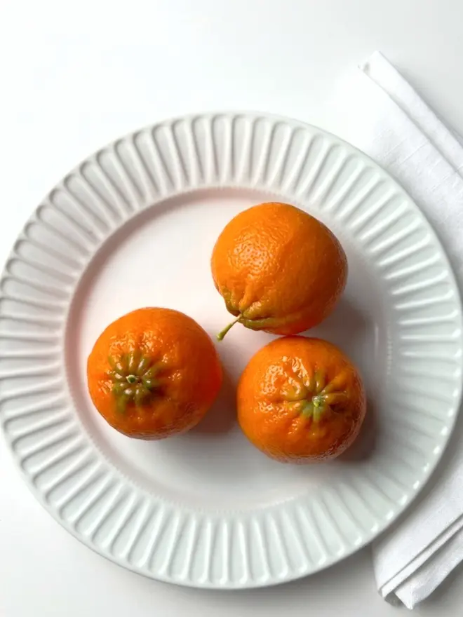 Christmas Orange Candle