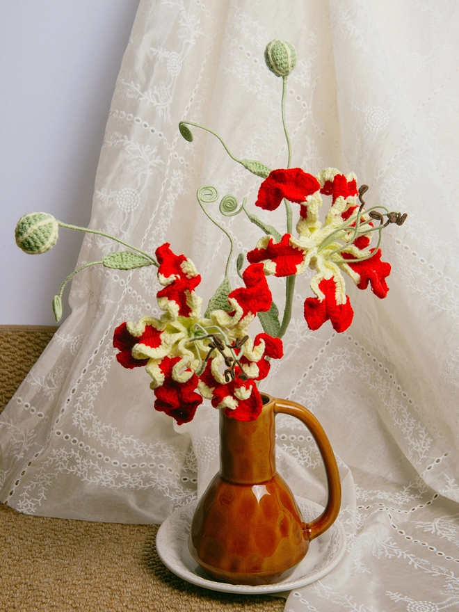 The Way to You Crochet Flower Flame Lily