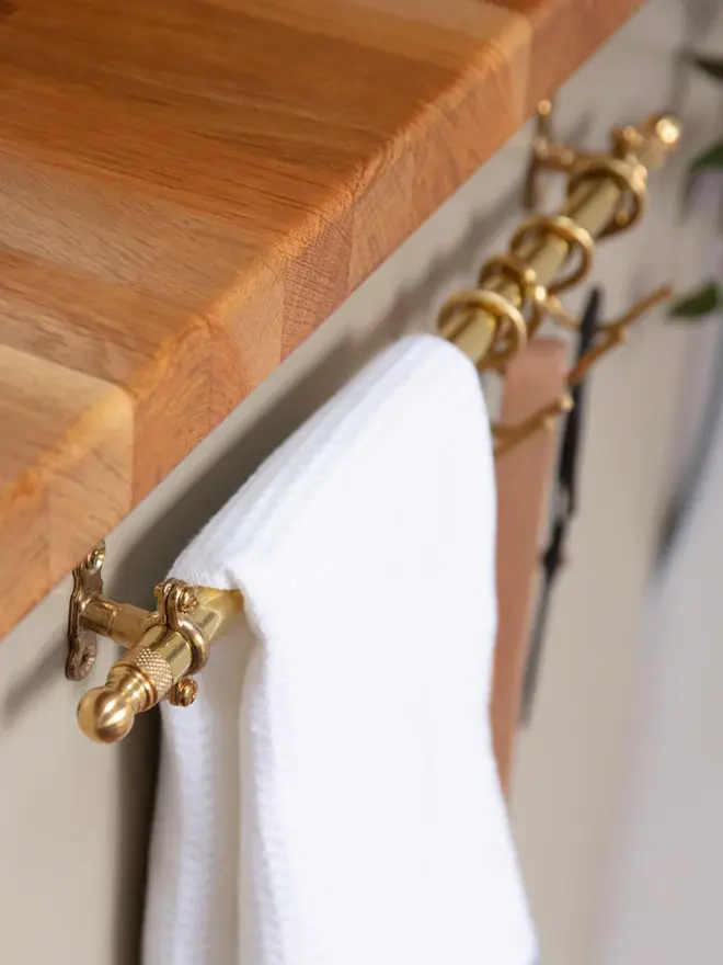 The Brass Hanging Rail