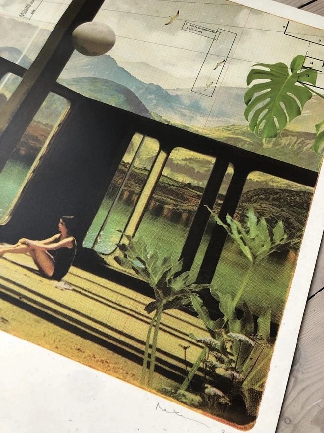 Sea Of Tranquility Screenprint