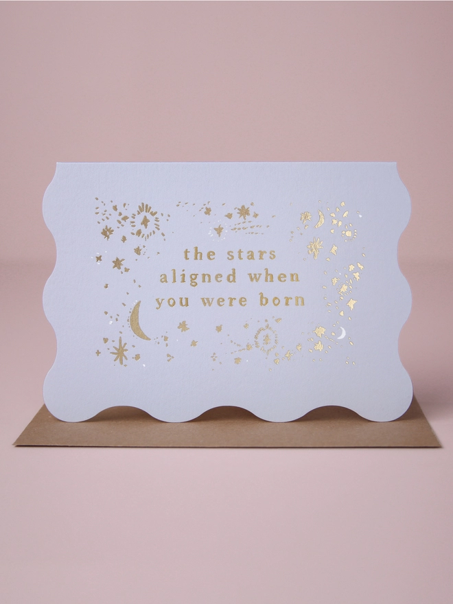 Stars Aligned Birthday Card