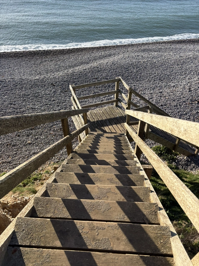 Steps to Freshwater Bay