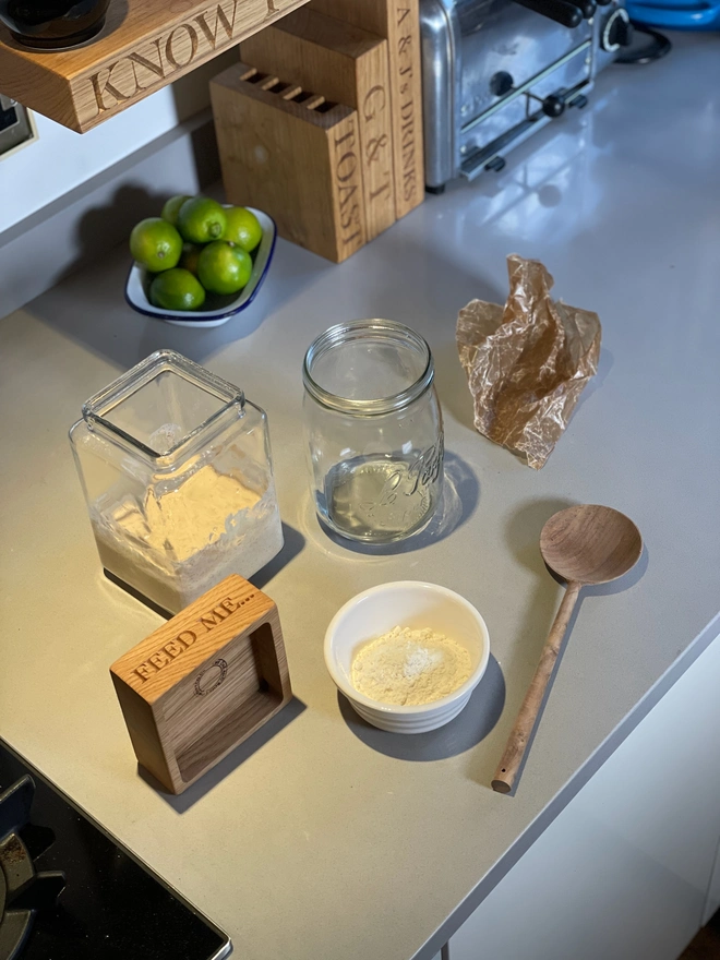 sourdough making