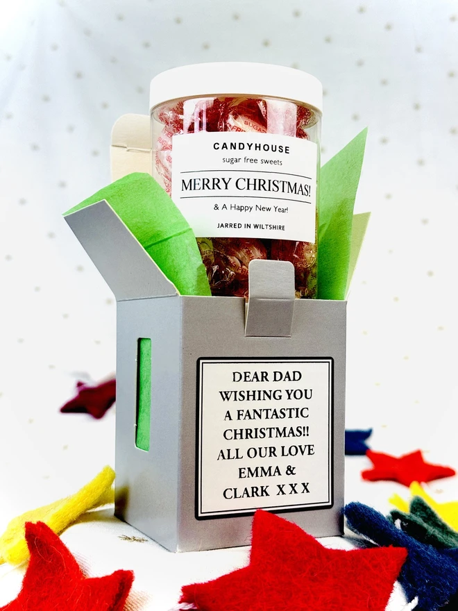 Christmas Gift Box Sugar Free Candyhouse