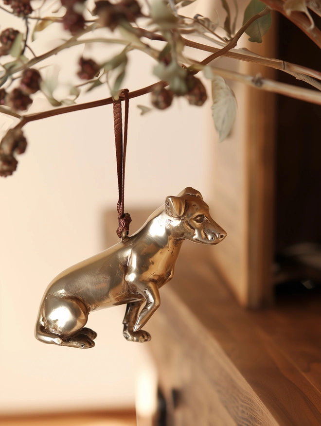Jack Russell Christmas Tree Decoration
