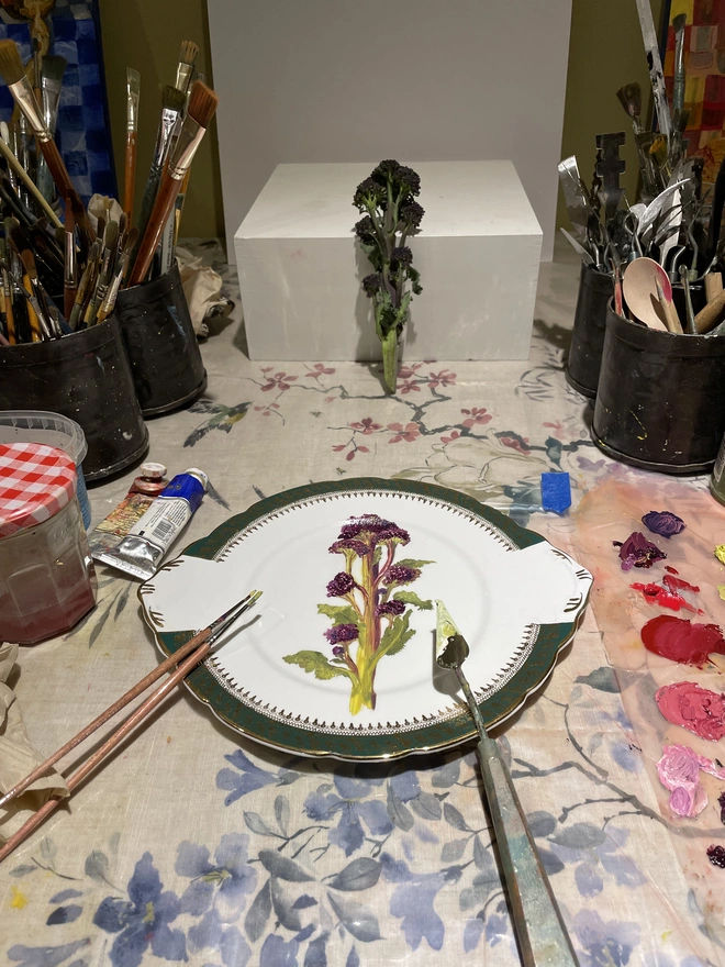 painting in progress