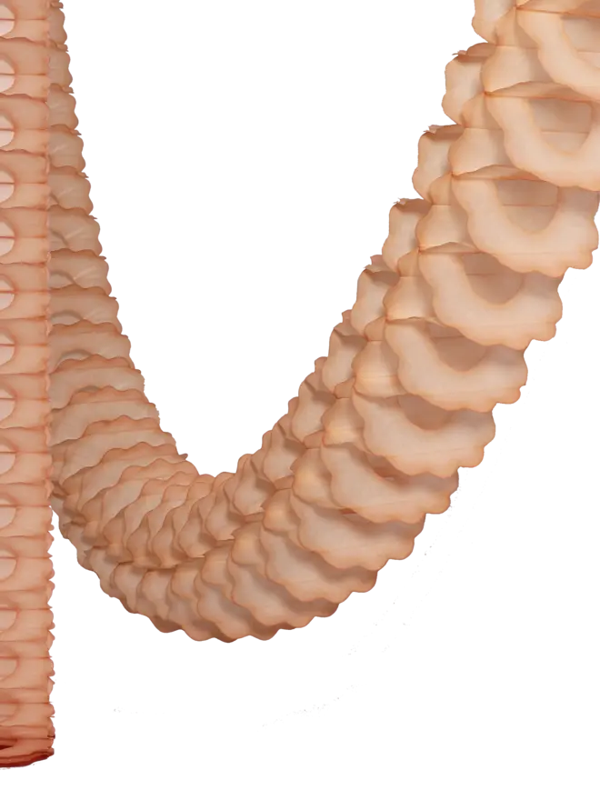 Classic Garland 4m, Nude