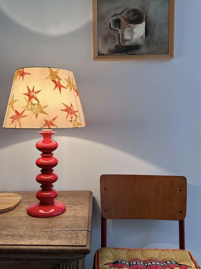 Wonky Stars Lampshade