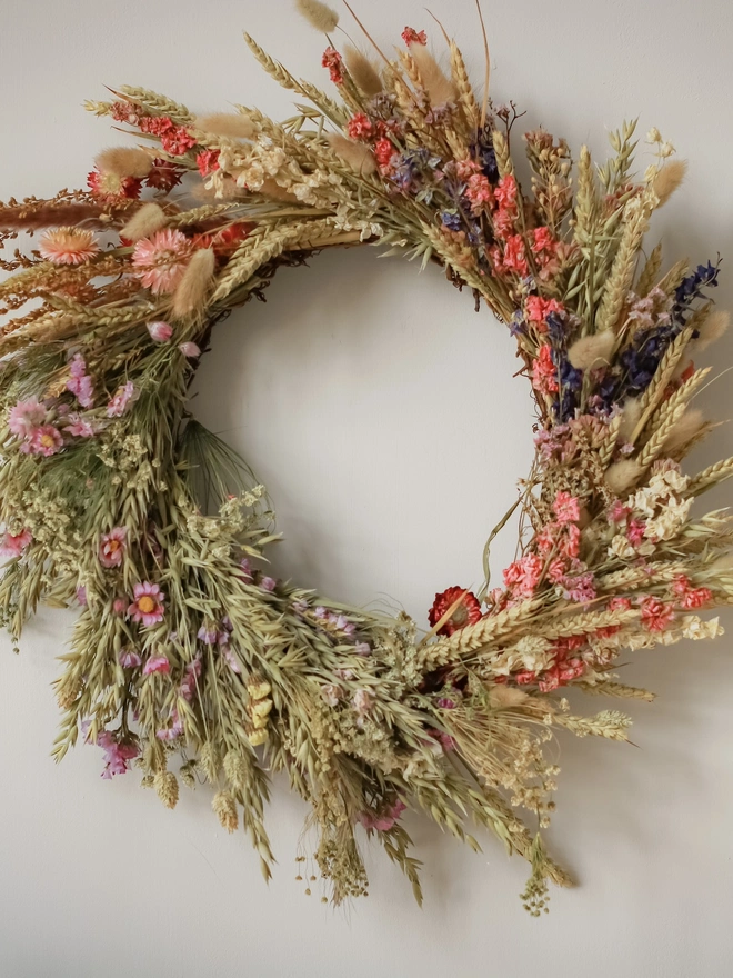 'Romney' Everlasting Dried Wreath