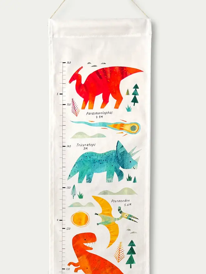 dinosaur childrens height chart