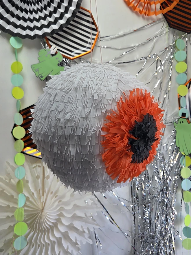 Halloween eyeball pinata