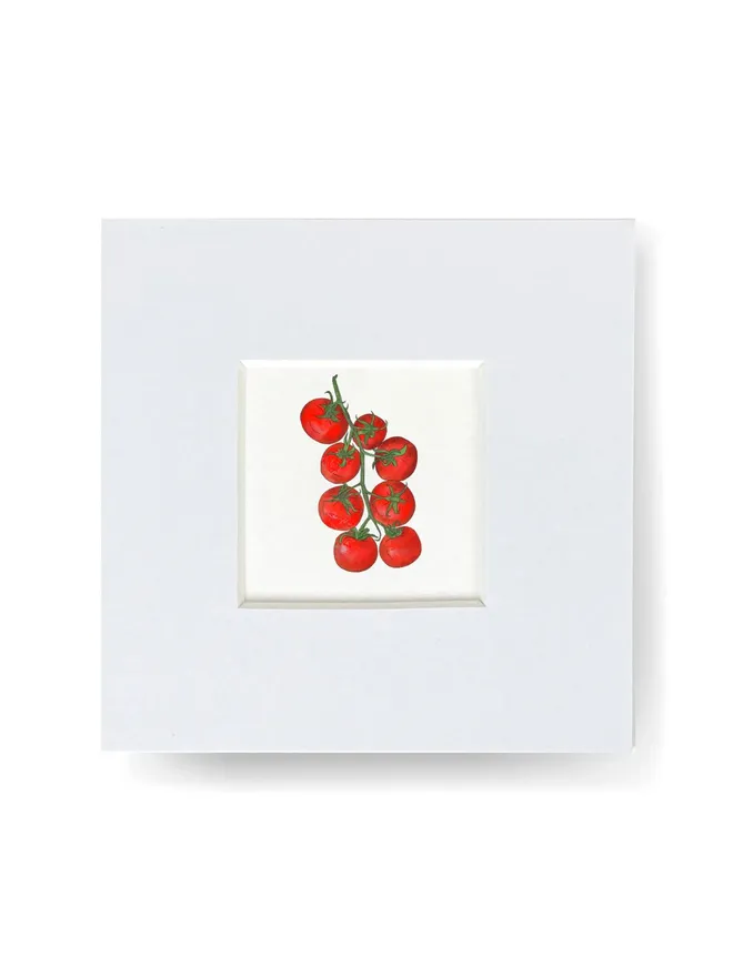 Vine Tomatoes Tiny Print