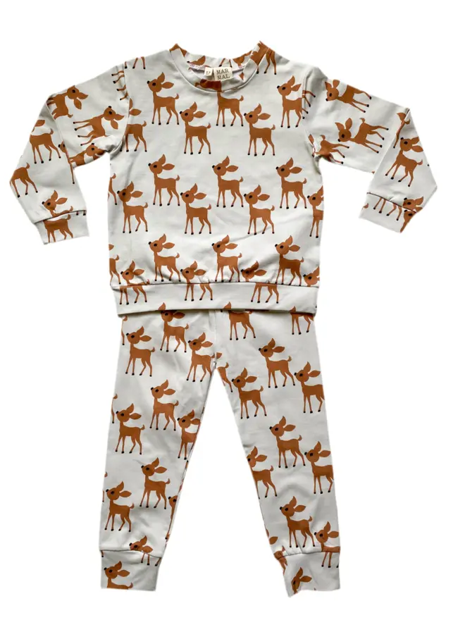 Christmas Baby Reindeer PJS