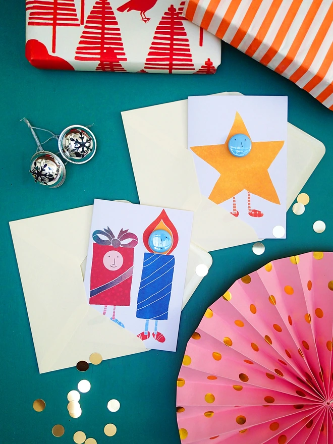 christmas, card, fancy dress, funny, character, badge. family, tree, pudding, snow