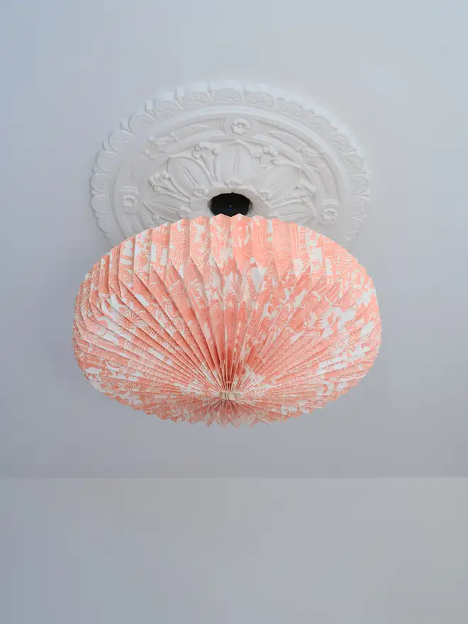 origami paper lightshade