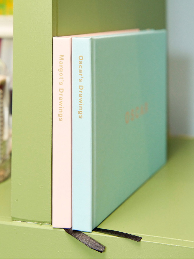 Personalised kids keepsake sketchbook