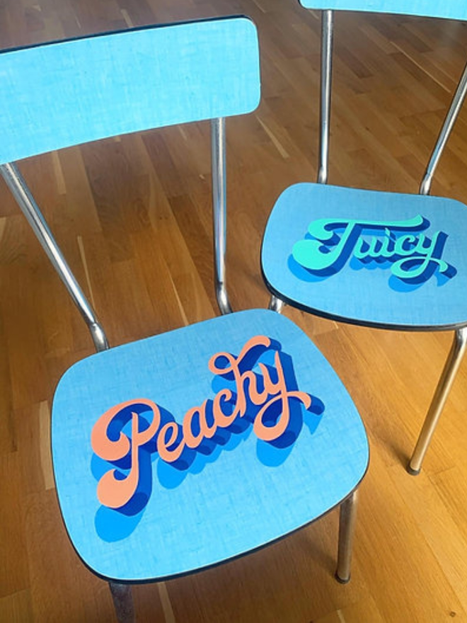 Peachy & Juicy Chairs