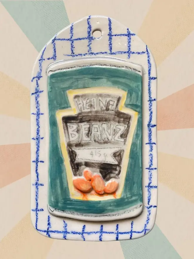 heinz beans ceramic tile